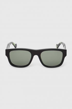 Gucci ochelari de soare barbati, culoarea negru