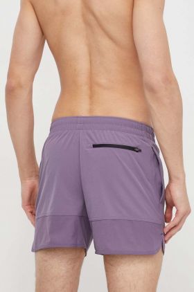 adidas pantaloni scurți de baie culoarea violet IR6206