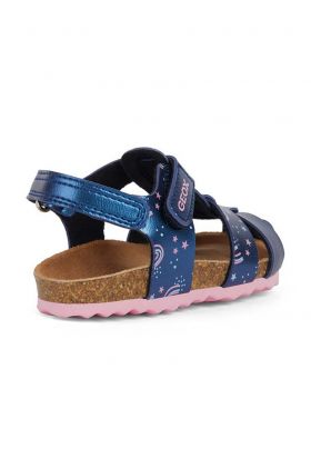 Geox sandale copii SANDAL CHALKI culoarea albastru marin