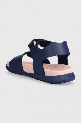 Geox sandale SANDAL FUSBETTO culoarea albastru marin