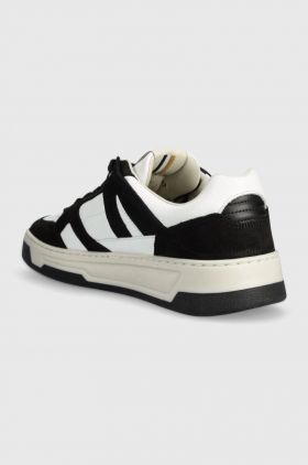 BOSS sneakers din piele intoarsă Baltimore culoarea negru, 50517302