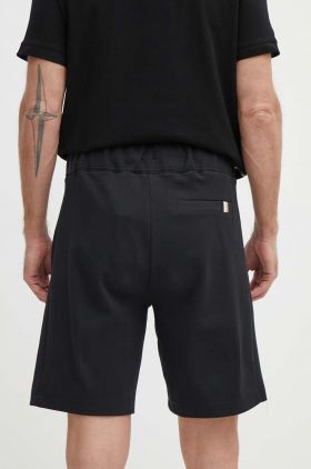 BOSS pantaloni scurți bărbați, culoarea negru 50486929