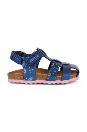 Geox sandale copii SANDAL CHALKI culoarea albastru marin