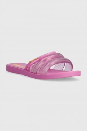 Ipanema papuci PUFFER SLIDE femei, culoarea roz, 26727-AQ186