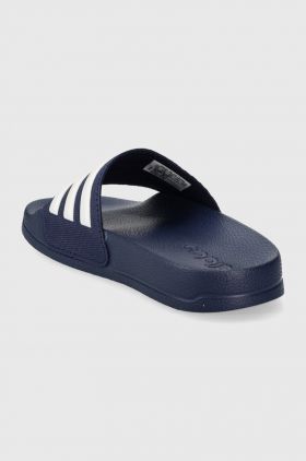 adidas slapi copii ADILETTE SHOWER K culoarea albastru marin