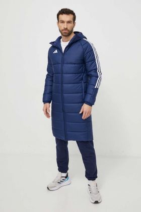 adidas Performance geacă TIRO bărbați, culoarea bleumarin, de iarnă IR9502