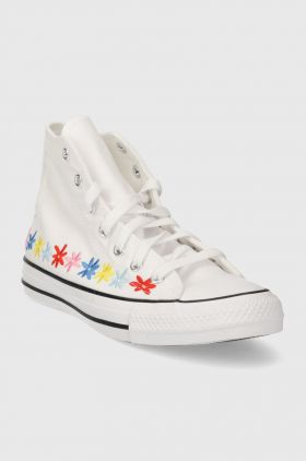 Converse tenisi copii culoarea alb