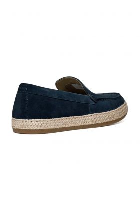 Geox espadrile din piele intoarsa U PANTELLERIA culoarea albastru marin, U45DWB 00022 C4002