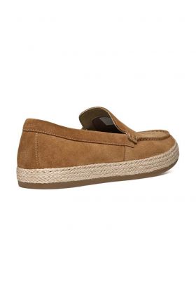 Geox espadrile din piele intoarsa U PANTELLERIA culoarea maro, U45DWB 00022 C6018