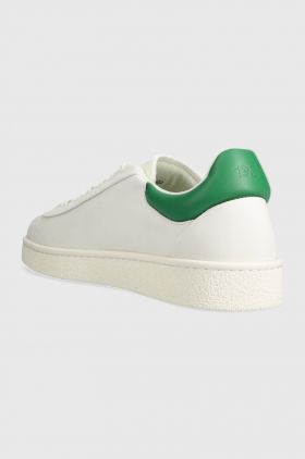 Lacoste sneakers Baseshot Premium Leather culoarea alb, 47SMA0040