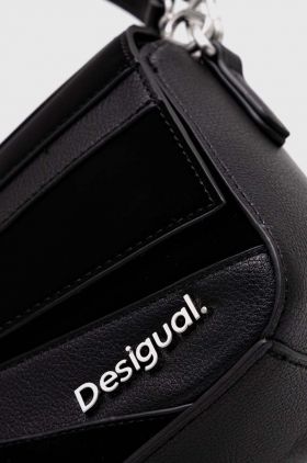 Desigual poseta culoarea negru