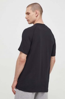 adidas Originals tricou din bumbac bărbați, culoarea negru, cu imprimeu IR9450