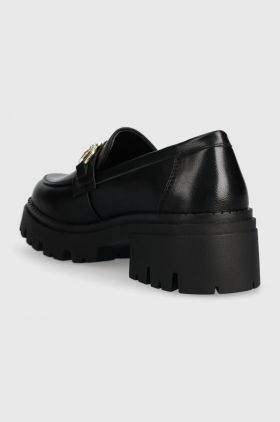 Answear Lab mocasini femei, culoarea negru, cu platforma