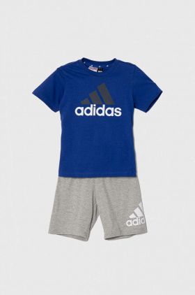 adidas compleu copii culoarea albastru marin