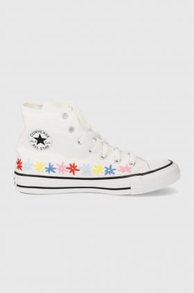 Converse tenisi copii culoarea alb