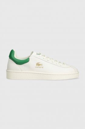 Lacoste sneakers Baseshot Premium Leather culoarea alb, 47SMA0040