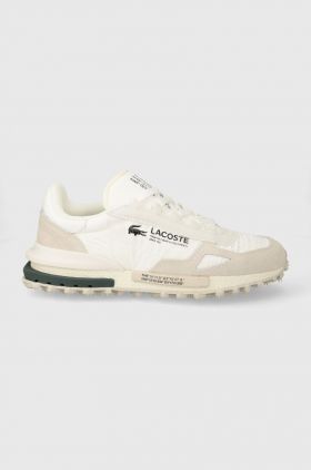 Lacoste sneakers Elite Active Textile Color Pop culoarea bej, 46SMA0008