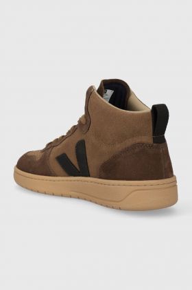 Veja sneakers V-15 Suede culoarea maro, VQ0303310B