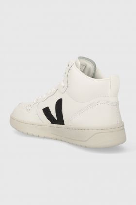 Veja sneakers din piele V-15 culoarea alb