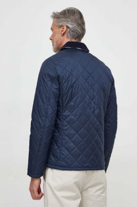 Barbour geaca barbati, culoarea albastru marin, de tranzitie