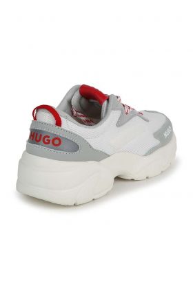 HUGO sneakers pentru copii culoarea alb