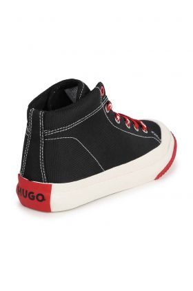 HUGO sneakers pentru copii culoarea negru