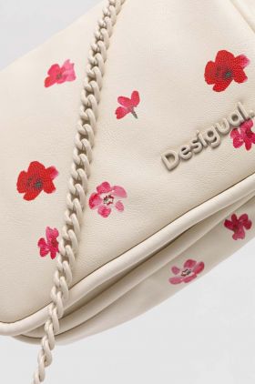 Desigual poseta culoarea alb