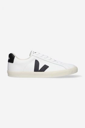 Veja sneakers din piele Leather Esplar Logo culoarea alb, EO020005 EO020005-WHITE