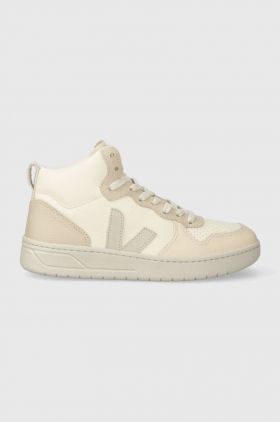 Veja sneakers din piele V-15 culoarea: bej VQ0503451