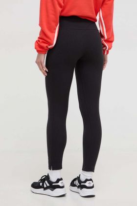 adidas colanți femei, culoarea negru, uni IP2281