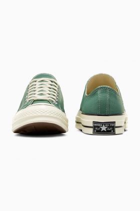 Converse tenisi Chuck 70 barbati, culoarea verde, A06524C