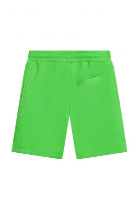 Marc Jacobs pantaloni scurti copii culoarea verde, neted, talie reglabila