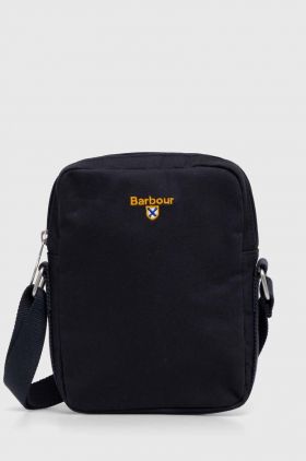 Barbour borseta culoarea albastru marin