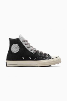 Converse tenisi Chuck 70 culoarea negru, A06537C