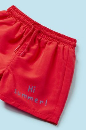 Mayoral pantaloni scurți de baie pentru bebeluși culoarea rosu