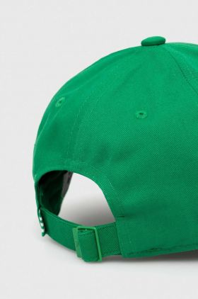 adidas Originals șapcă de baseball din bumbac culoarea verde, cu imprimeu  IW1785