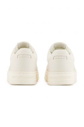 Emporio Armani sneakers din piele culoarea bej, X3X211 XR101 T847