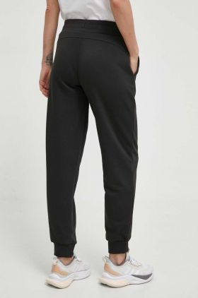 Puma pantaloni de trening culoarea negru, cu imprimeu 677895