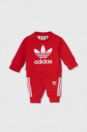 adidas Originals trening bebelusi culoarea rosu