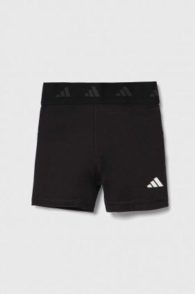 adidas pantaloni scurti copii culoarea negru, cu imprimeu