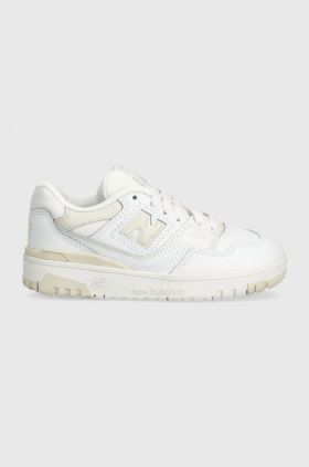 New Balance sneakers pentru copii PSB550BK culoarea bej