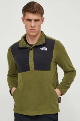 The North Face hanorac Homesafe culoarea verde, modelator