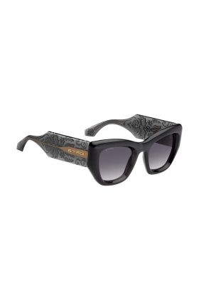 Etro ochelari de soare femei, culoarea negru