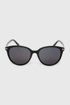 Gucci ochelari de soare femei, culoarea negru