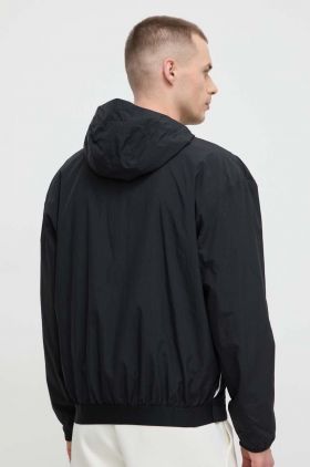 adidas geacă bărbați, culoarea negru, de tranziție, oversize IR5192