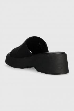 Aldo papuci Yassu femei, culoarea negru, cu platforma, 13388476.Yassu