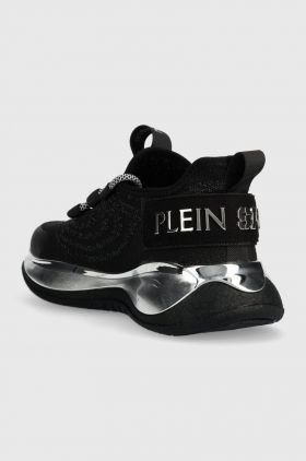 PLEIN SPORT sneakers Runner culoarea negru, USC0525 STE003N