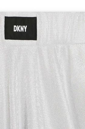 Dkny fusta fete culoarea gri, midi, evazati