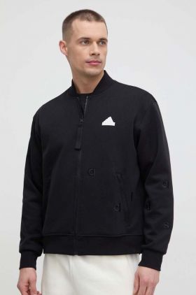 adidas bluză cu două fețe bărbați, culoarea negru, cu imprimeu  IP4070