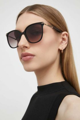 Carolina Herrera ochelari de soare femei, culoarea negru